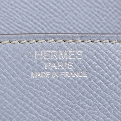 HERMES Birkin 30 Blue Lin SilverHardware Handbag Epsom Ladies [Used]