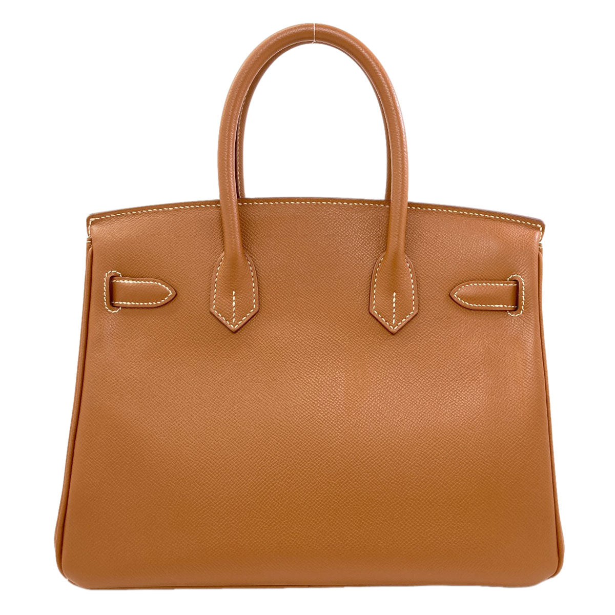HERMES Birkin 30 Gold Silver Hardware Handbag Epsom Ladies [Used]