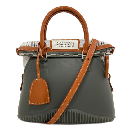 MaisonMargiela 5AC 2WAY Handbag Rubber CanvasLadies [Used]