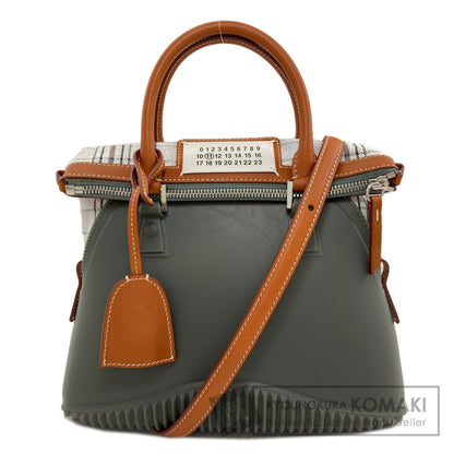 MaisonMargiela 5AC 2WAY Handbag Rubber CanvasLadies [Used]