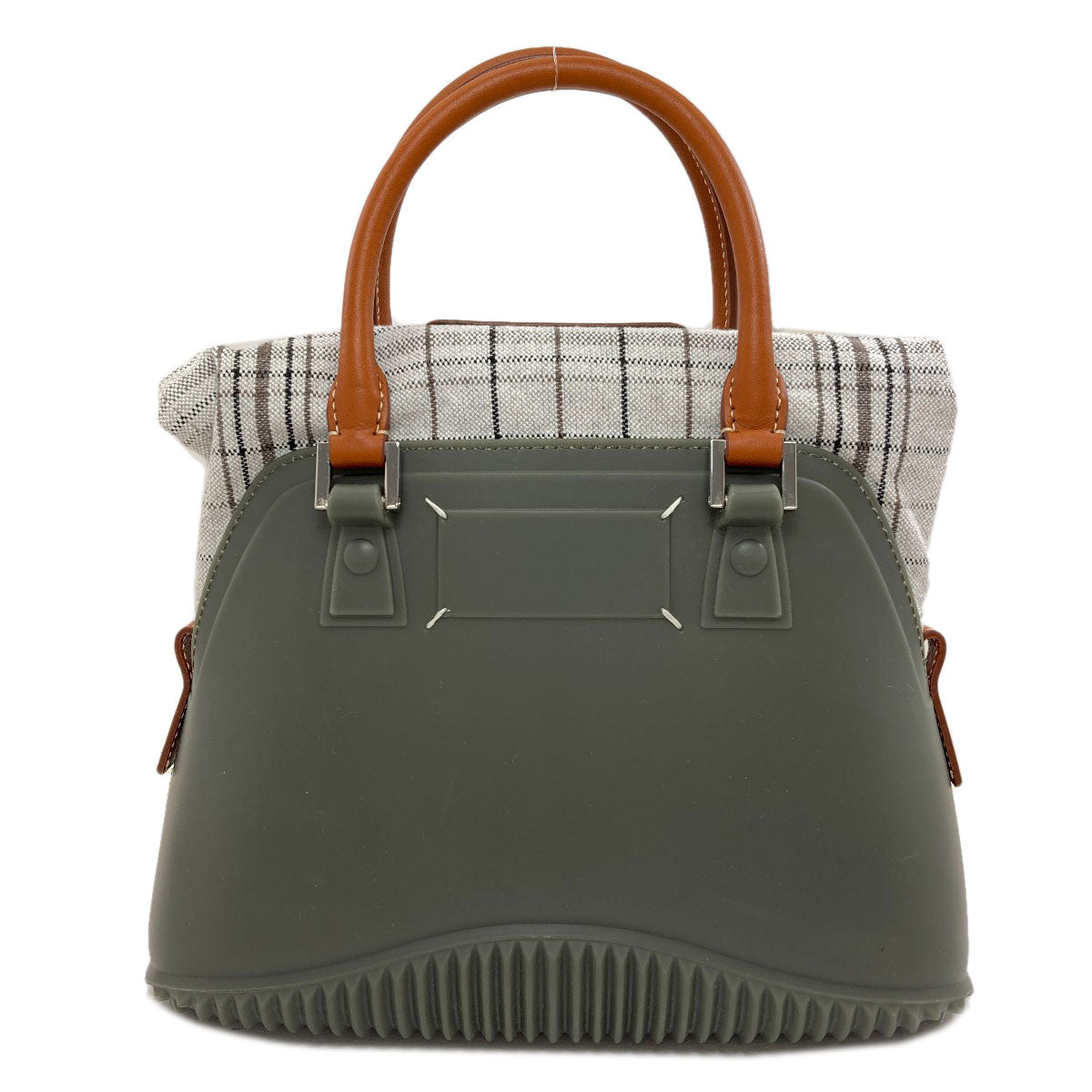 MaisonMargiela 5AC 2WAY Handbag Rubber CanvasLadies [Used]