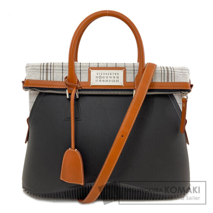 MaisonMargiela 5AC 2WAY Handbag Rubber CanvasLadies [Used]