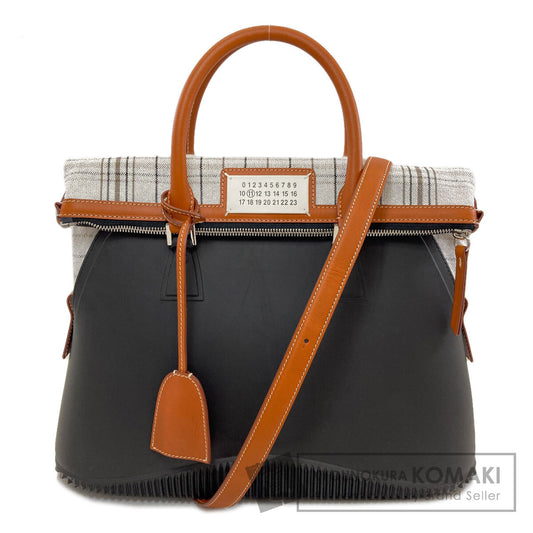 MaisonMargiela 5AC 2WAY Handbag Rubber CanvasLadies [Used]