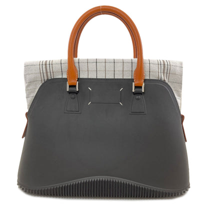 MaisonMargiela 5AC 2WAY Handbag Rubber CanvasLadies [Used]