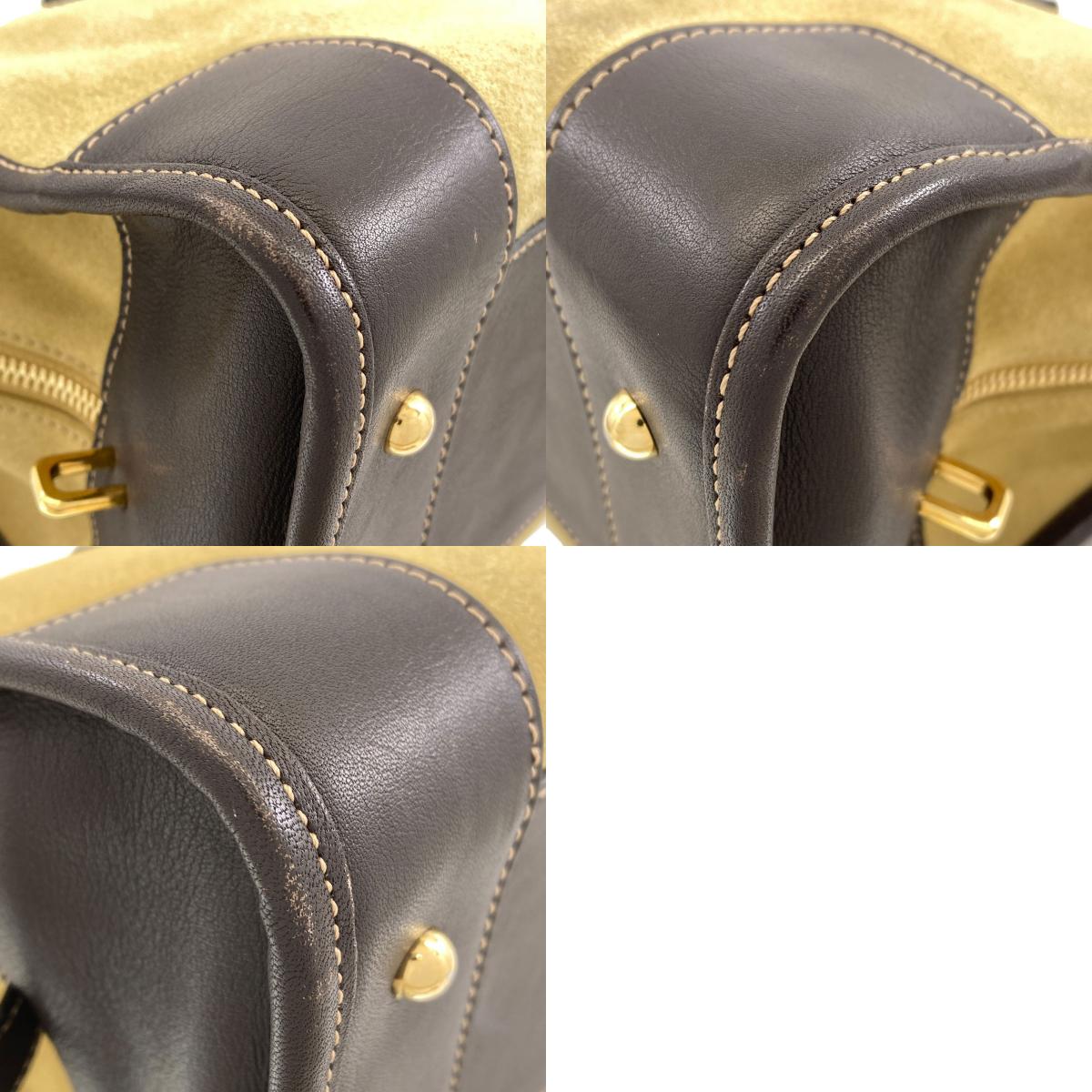 LOEWE Amazona Handbag Suede CalfLadies [Used]