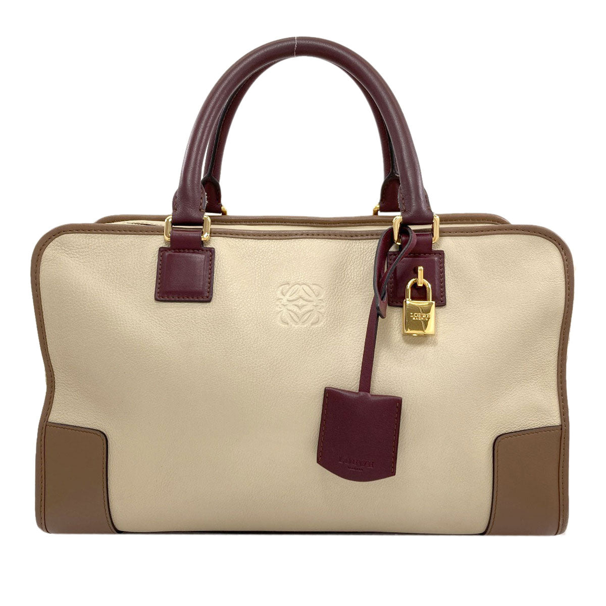 LOEWE Amazona Handbag Calf Ladies [Used]