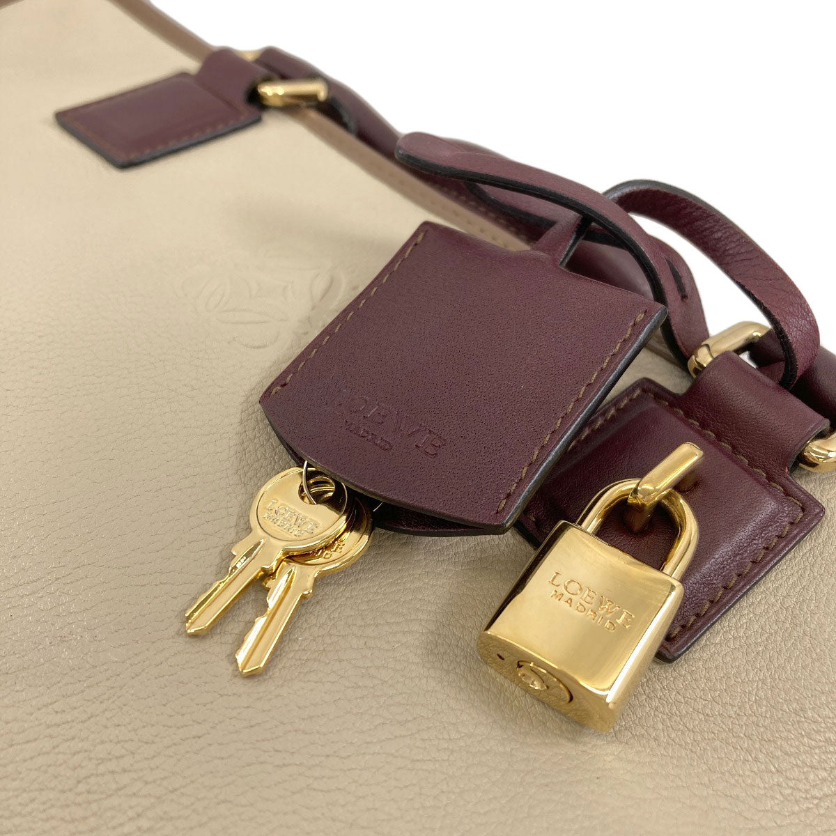 LOEWE Amazona Handbag Calf Ladies [Used]