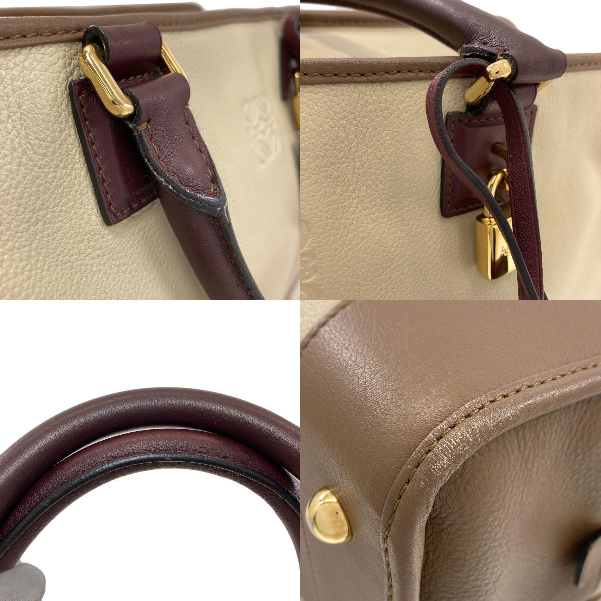 LOEWE Amazona Handbag Calf Ladies [Used]