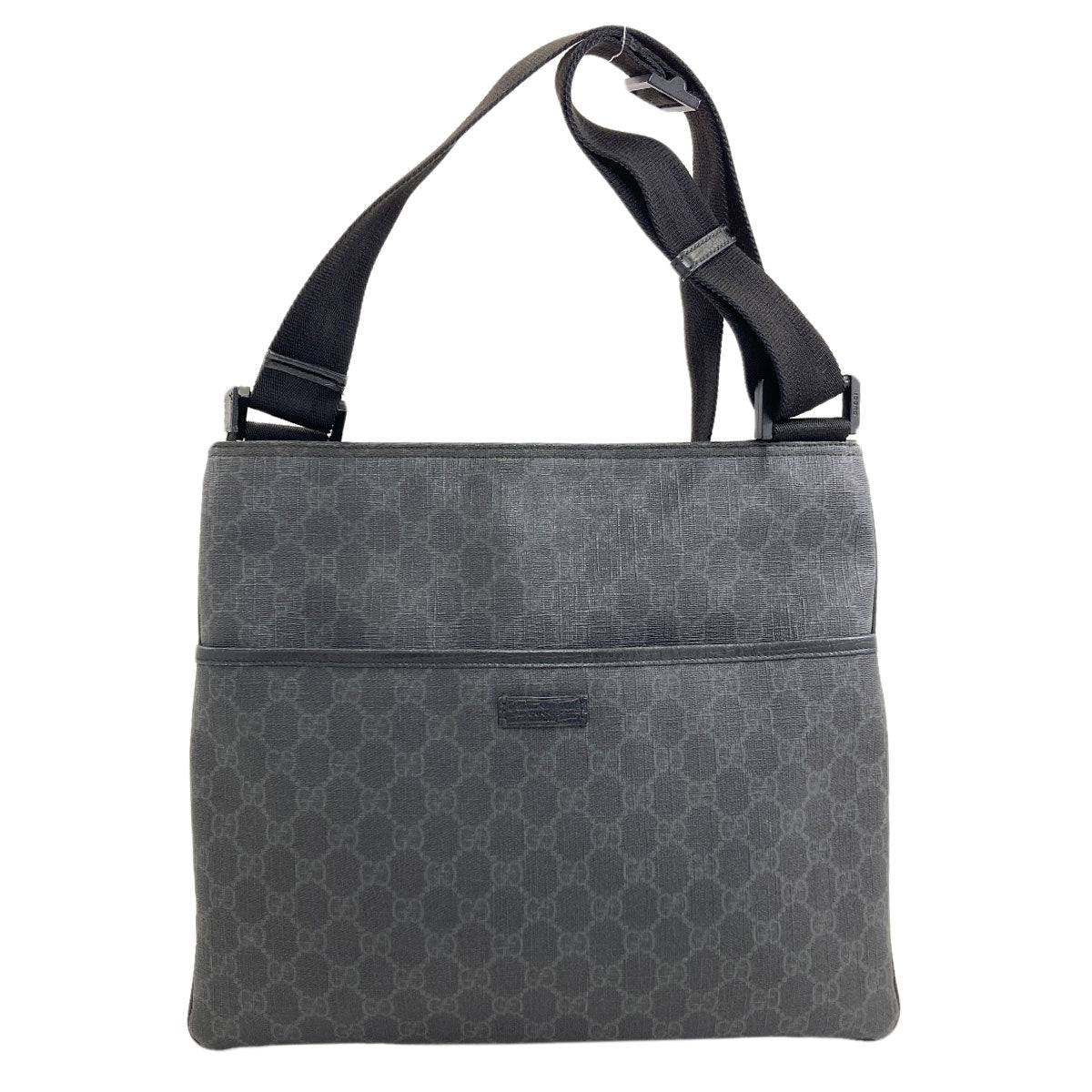 GUCCI 162904 GG Supreme Shoulder Bag PVC Ladies [Used]
