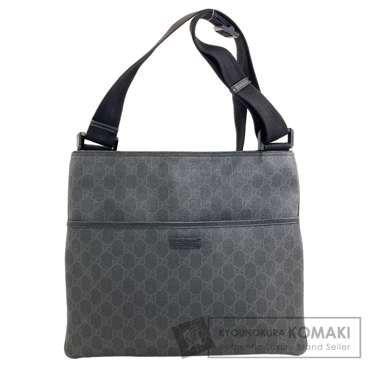 GUCCI 162904 GG Supreme Shoulder Bag PVC Ladies [Used]