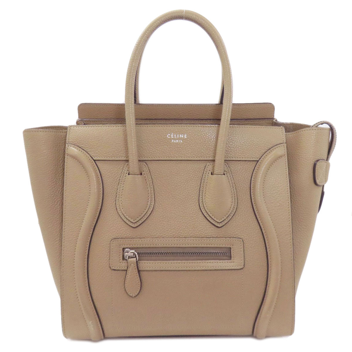 CELINE Luggage micro Handbag Calf Ladies [Used]