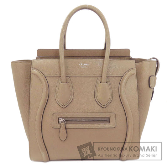 CELINE Luggage micro Handbag Calf Ladies [Used]