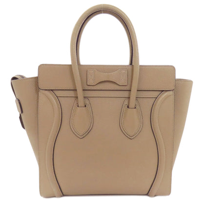 CELINE Luggage micro Handbag Calf Ladies [Used]