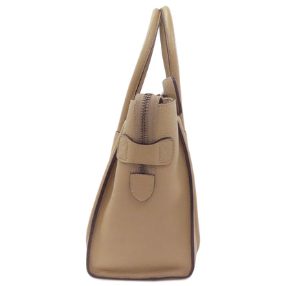 CELINE Luggage micro Handbag Calf Ladies [Used]