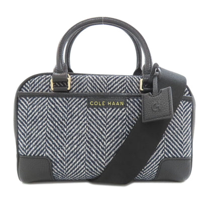 Cole Haan Beverly Small Satchel 2WAY Handbag Polyester woolLadies [Used]
