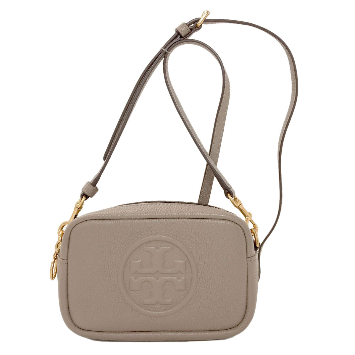 Tory Burch Perry Bombe Shoulder Bag Leather Ladies [Used]
