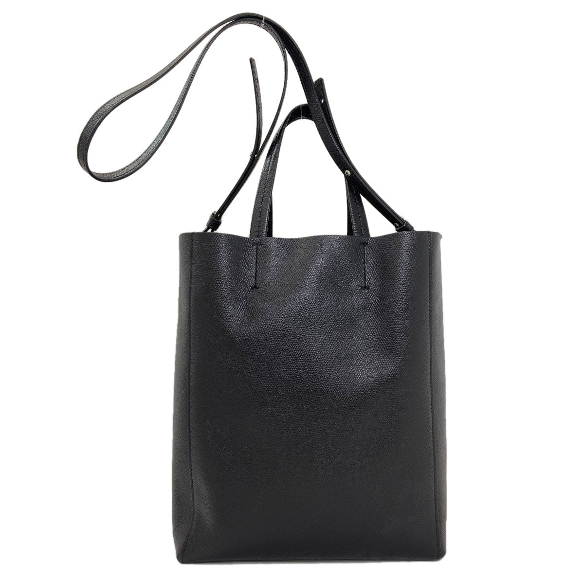 CELINE Vertical Cabas 2WAY Handbag Leather Ladies [Used]