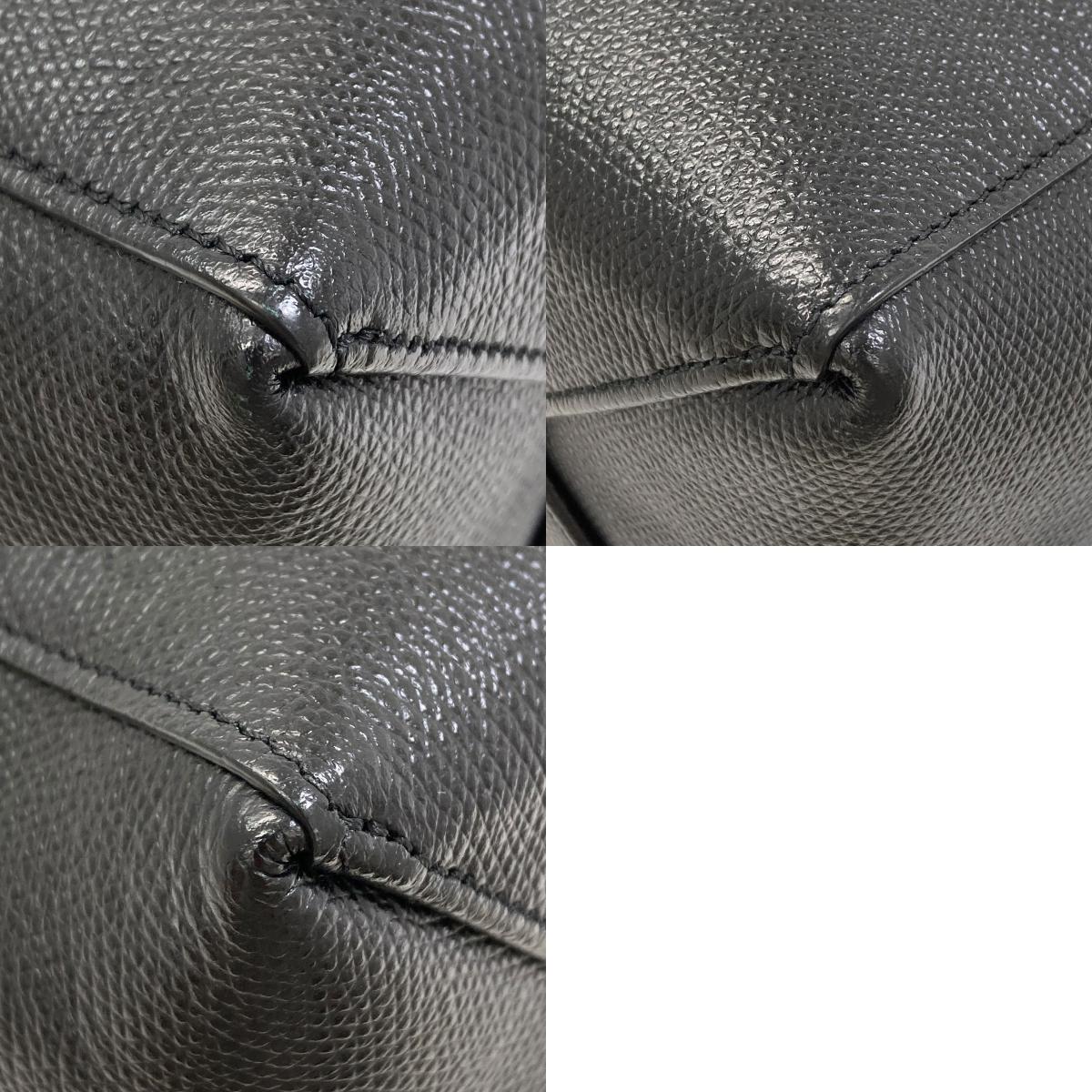 CELINE Vertical Cabas 2WAY Handbag Leather Ladies [Used]
