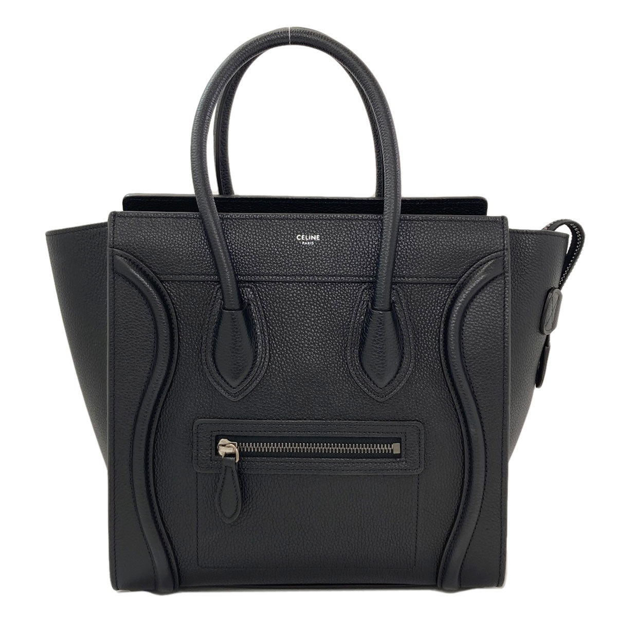 CELINE Luggage micro Handbag Calf Ladies [Used]