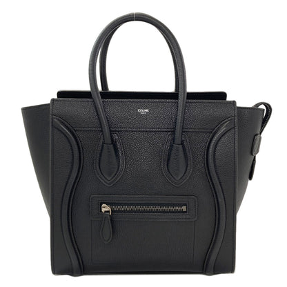 CELINE Luggage micro Handbag Calf Ladies [Used]