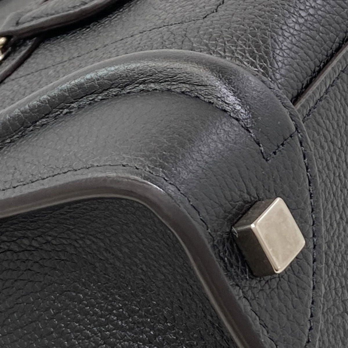 CELINE Luggage micro Handbag Calf Ladies [Used]