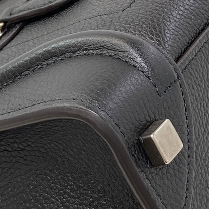CELINE Luggage micro Handbag Calf Ladies [Used]
