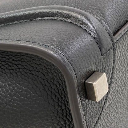 CELINE Luggage micro Handbag Calf Ladies [Used]