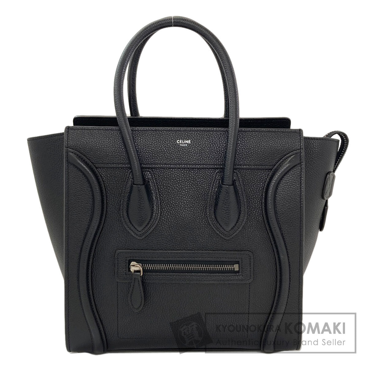 CELINE Luggage micro Handbag Calf Ladies [Used]