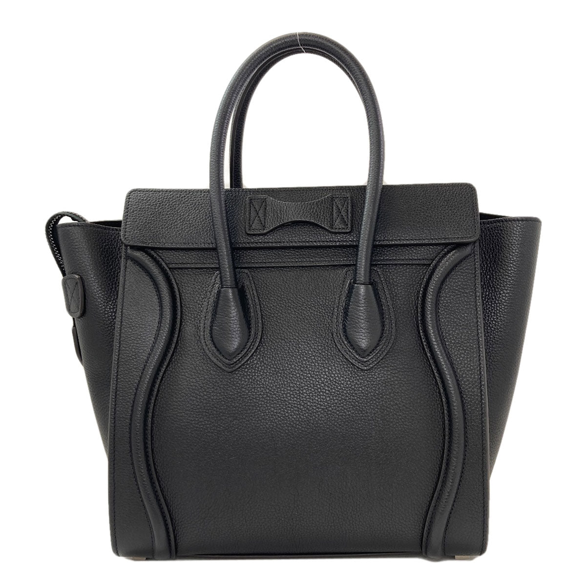 CELINE Luggage micro Handbag Calf Ladies [Used]