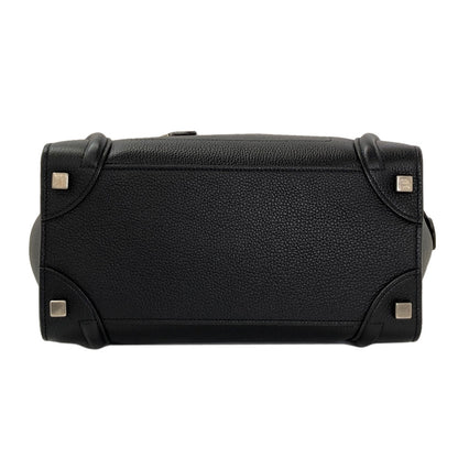 CELINE Luggage micro Handbag Calf Ladies [Used]