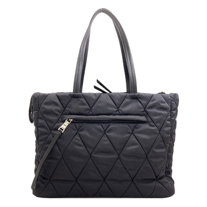 PRADA 1BG169 Quilting logo Hardware Tote Bag Nylon Ladies [Used]
