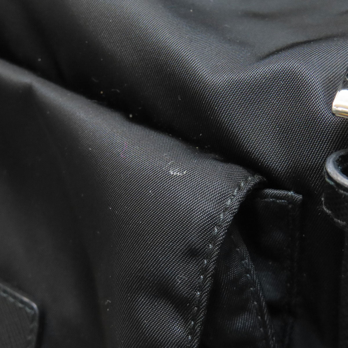 PRADA Logo Hardware Backpack Â· Daypack Nylon Ladies [Used]
