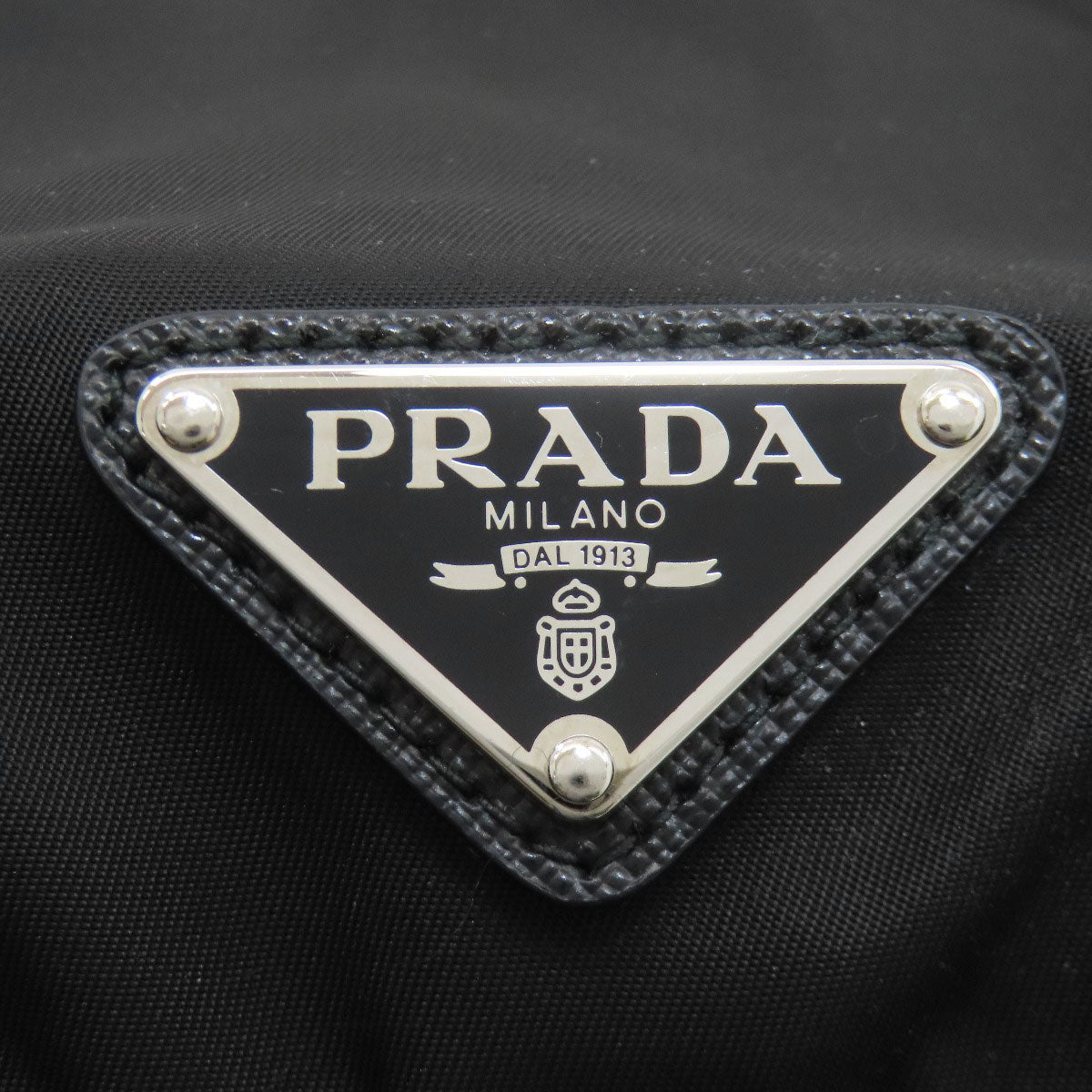 PRADA Logo Hardware Backpack Â· Daypack Nylon Ladies [Used]