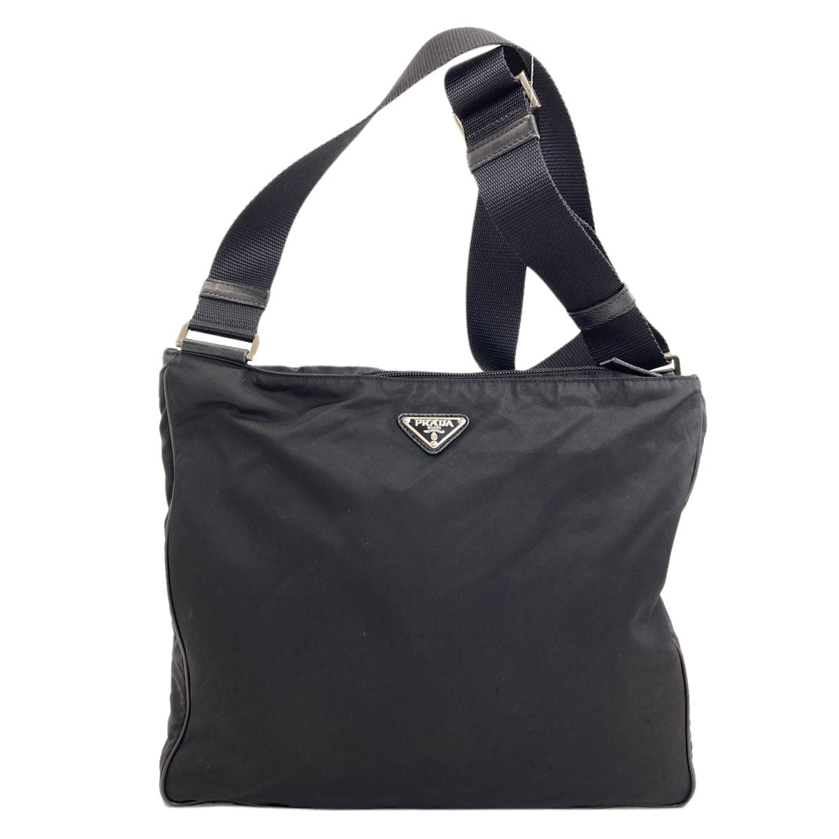 PRADA Logo Hardware Shoulder Bag Nylon Ladies [Used]