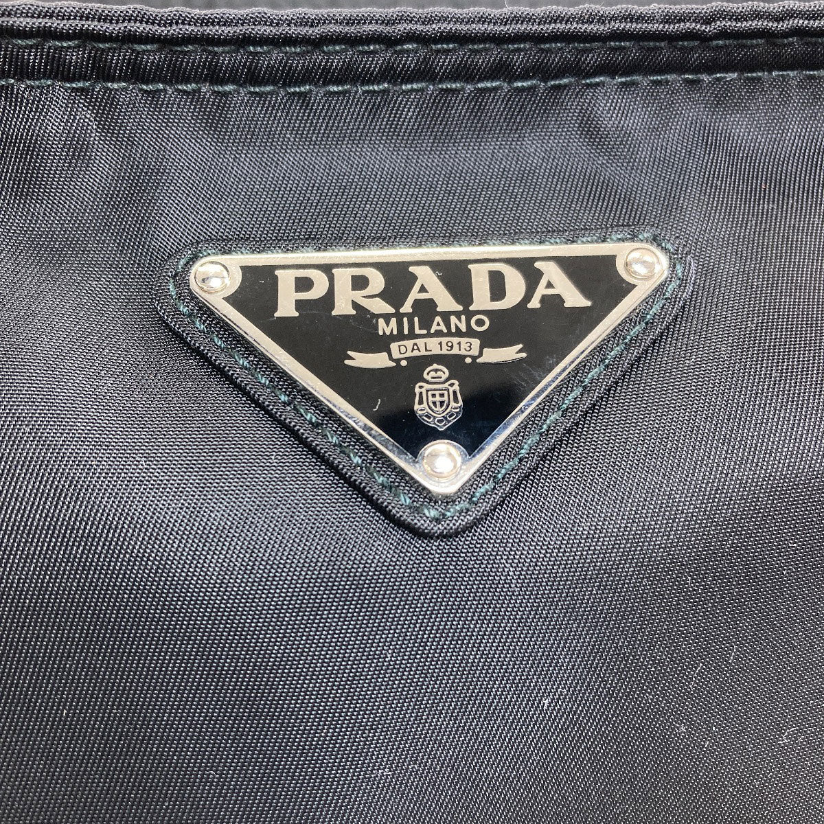 PRADA Logo Hardware Handbag Nylon Ladies [Used]