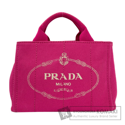PRADA Canapa Handbag Canvas Ladies [Used]