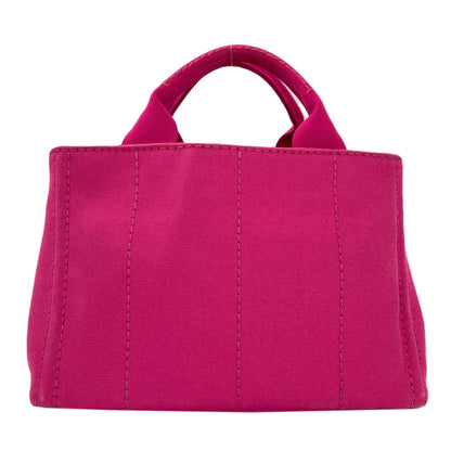 PRADA Canapa Handbag Canvas Ladies [Used]