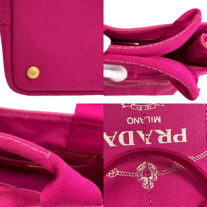 PRADA Canapa Handbag Canvas Ladies [Used]