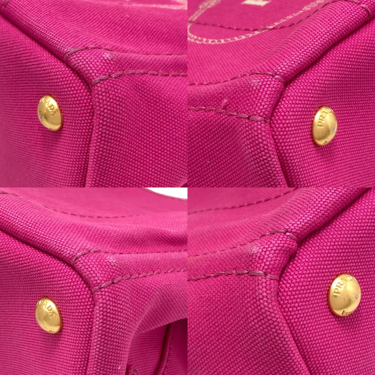 PRADA Canapa Handbag Canvas Ladies [Used]