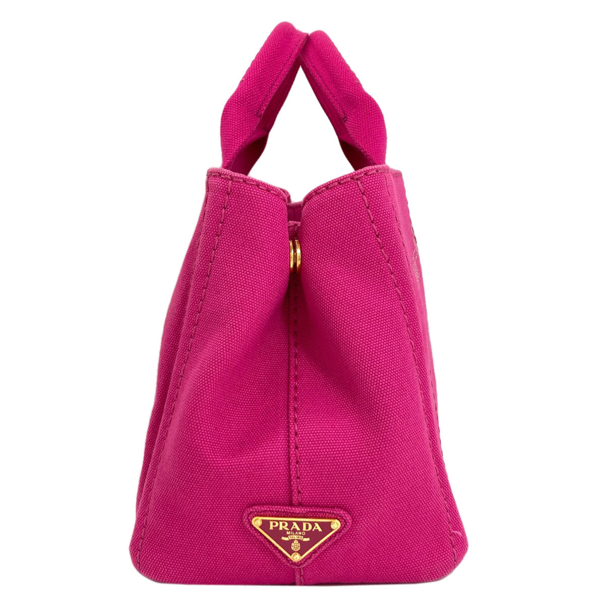 PRADA Canapa Handbag Canvas Ladies [Used]