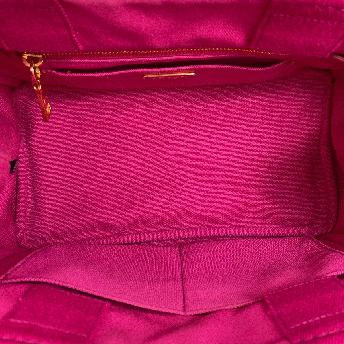 PRADA Canapa Handbag Canvas Ladies [Used]