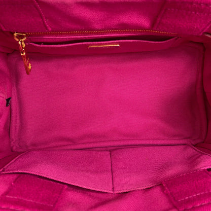 PRADA Canapa Handbag Canvas Ladies [Used]