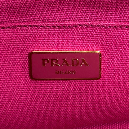 PRADA Canapa Handbag Canvas Ladies [Used]