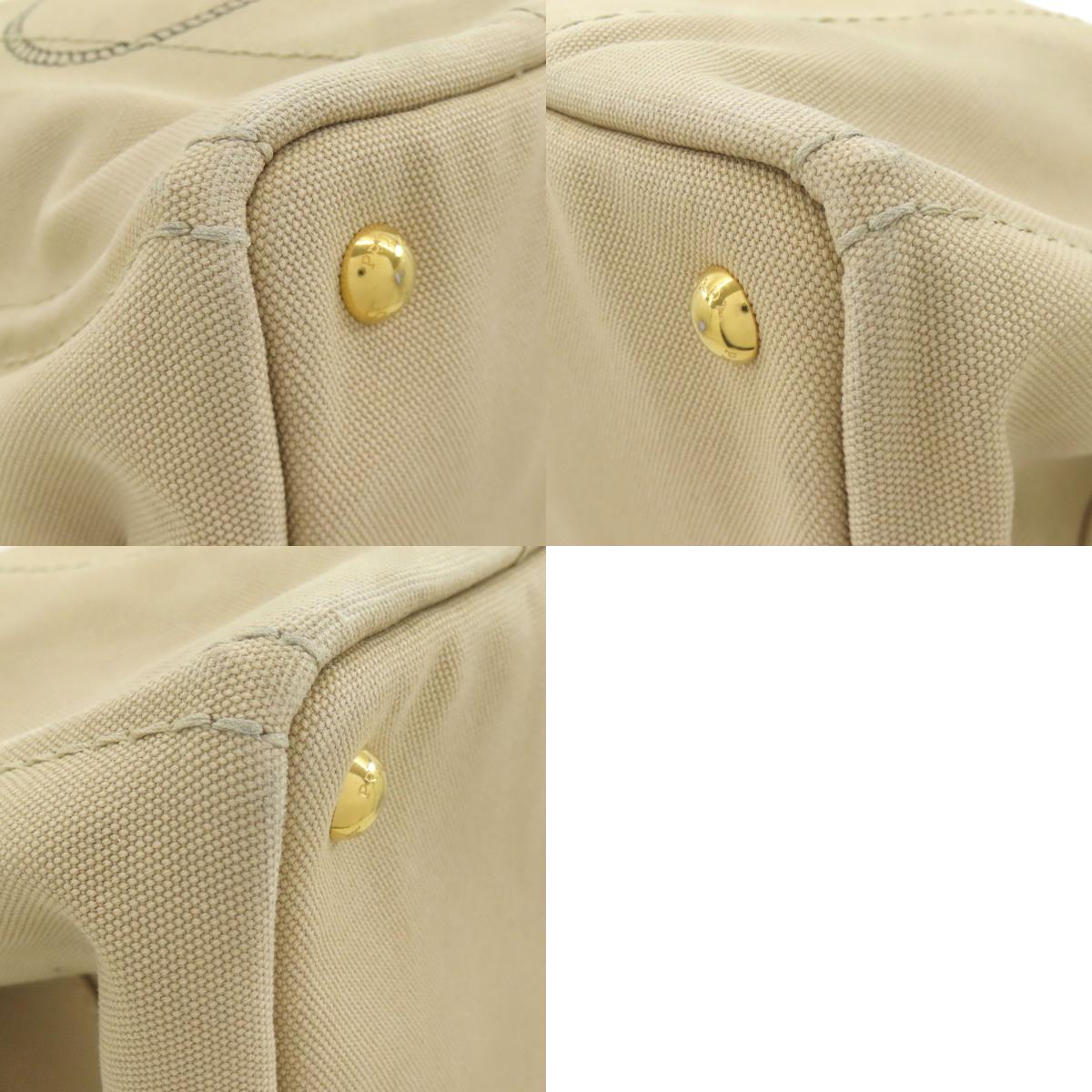PRADA Canapa Handbag Canvas Ladies [Used]