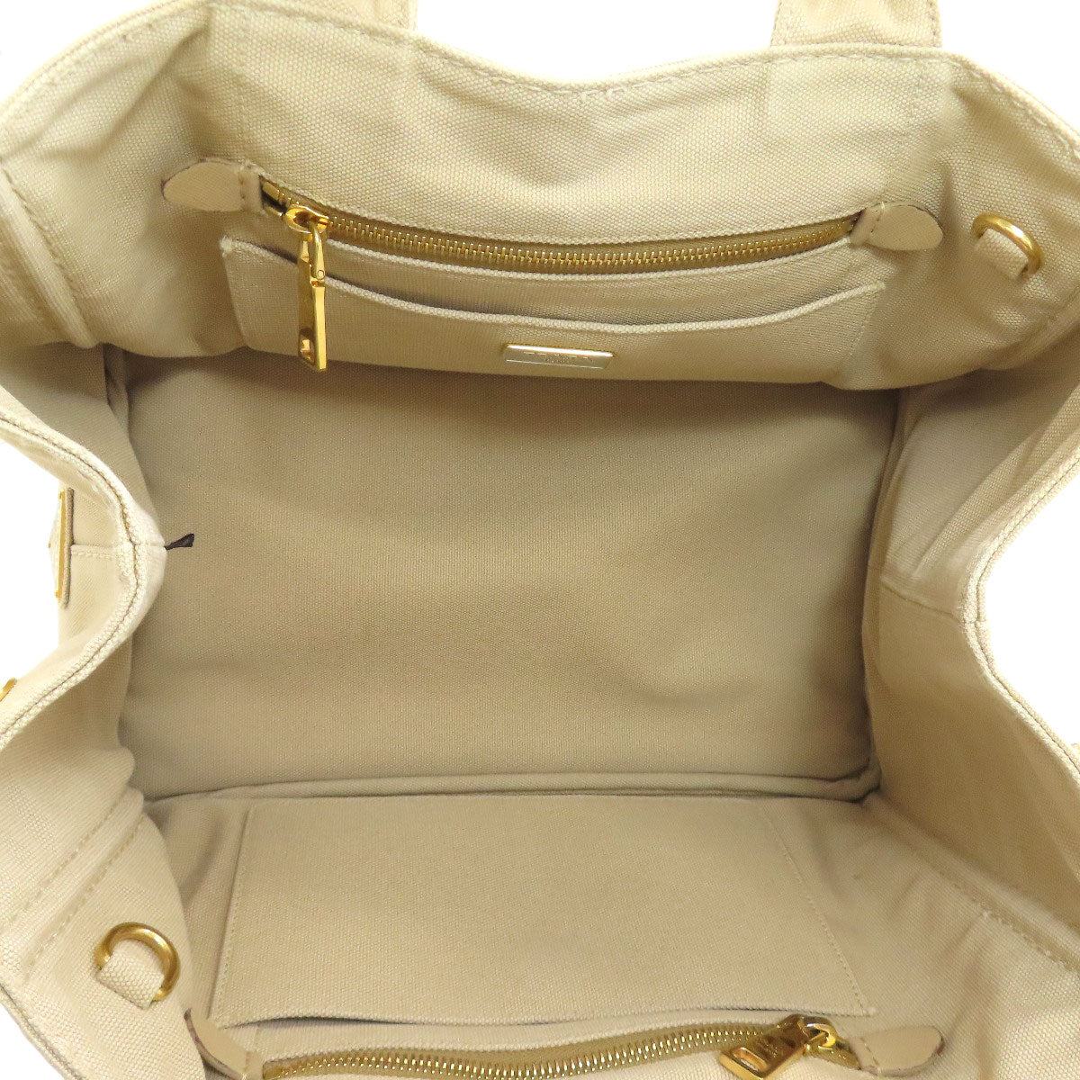 PRADA Canapa Handbag Canvas Ladies [Used]