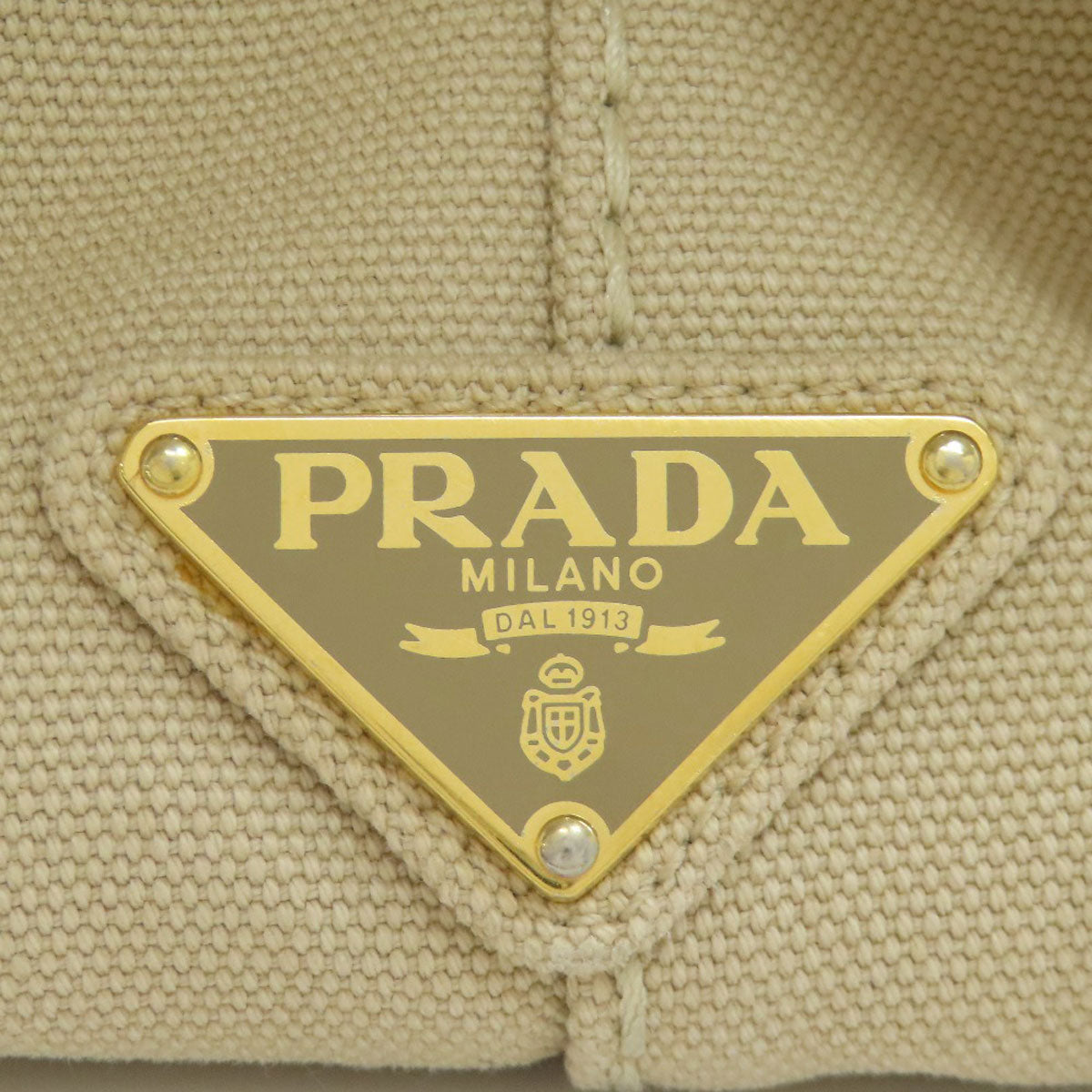 PRADA Canapa Handbag Canvas Ladies [Used]