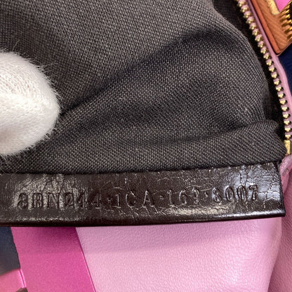 FENDI Peekaboo Mini 2WAY Handbag Calf Ladies [Used]
