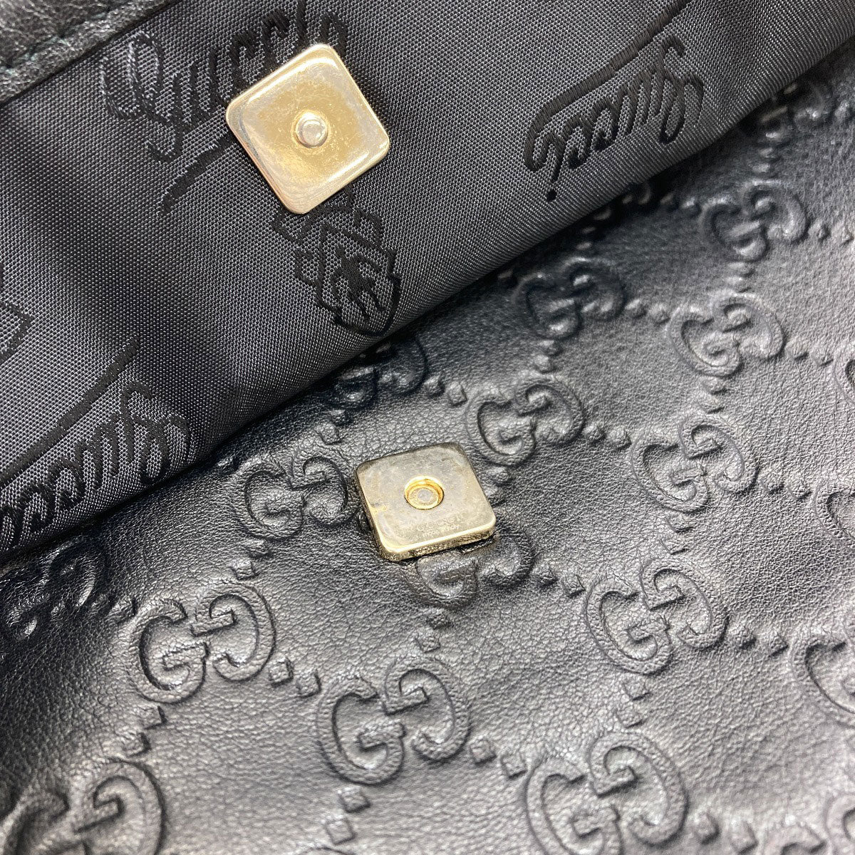 GUCCI 223666 GG signature guccissima Shoulder Bag Calf Ladies [Used]
