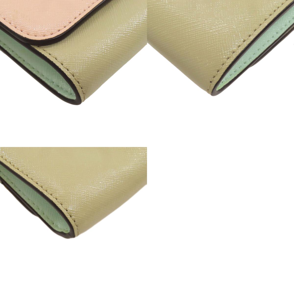 MARC JACOBS Chain Shoulder Wallet Double J Long wallet (with coin pocket) Leather Ladies [Used]