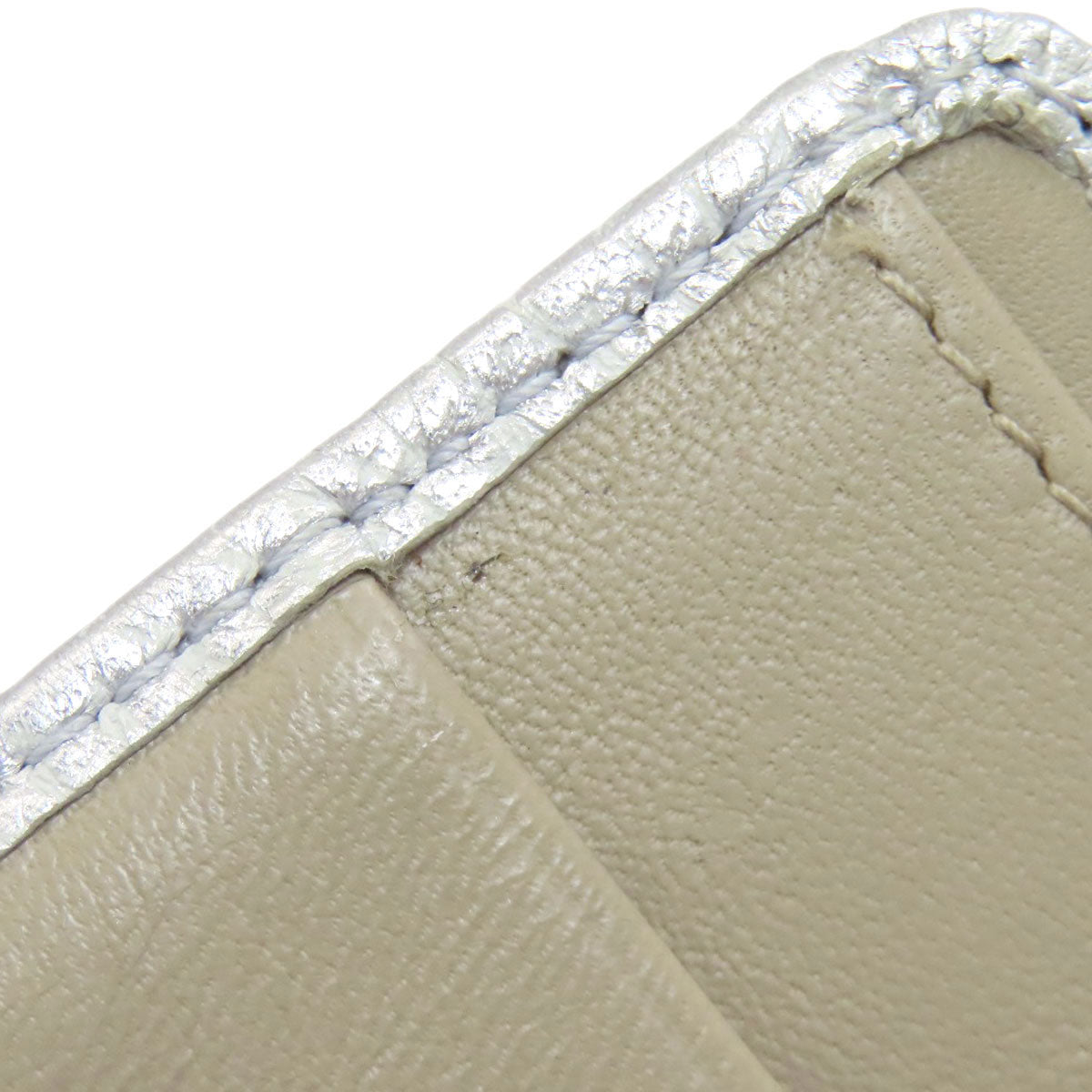 Jimmy Choo Star motif Bifold Wallet with Coin Pocket Leather Ladies [Used]
